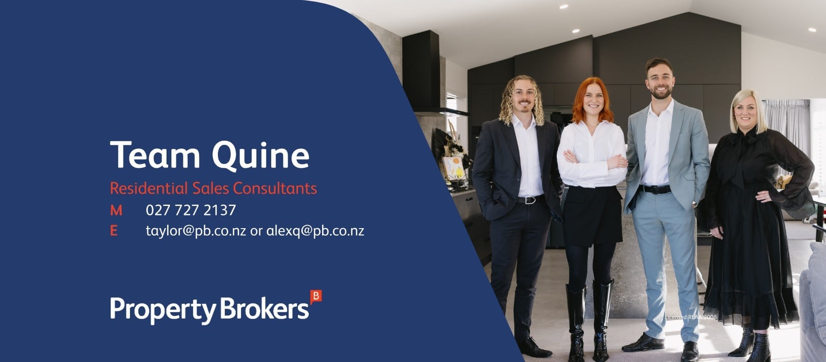 Quin Business Brokers banner – supporter of BCC.