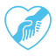 Icon representing emergency or essential support care packs.